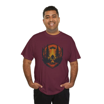 Nature-Inspired Adventure Tee – Unisex Cotton Camping & Outdoor Shirt, Perfect Gift for Nature Lovers Printify