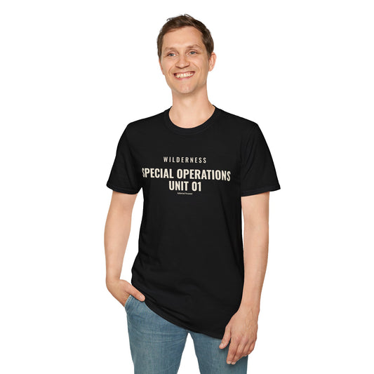 Wilderness Special Operations Unit 01 T-Shirt – Limited Edition Tactical Graphic Tee