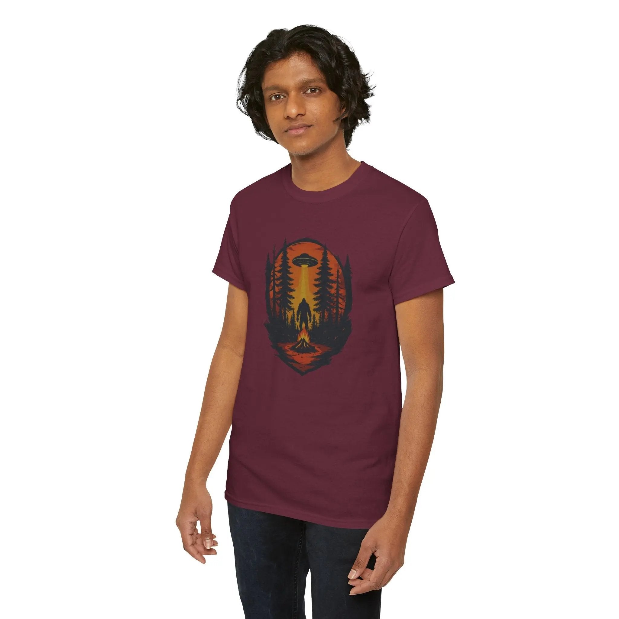 Nature-Inspired Adventure Tee – Unisex Cotton Camping & Outdoor Shirt, Perfect Gift for Nature Lovers Printify