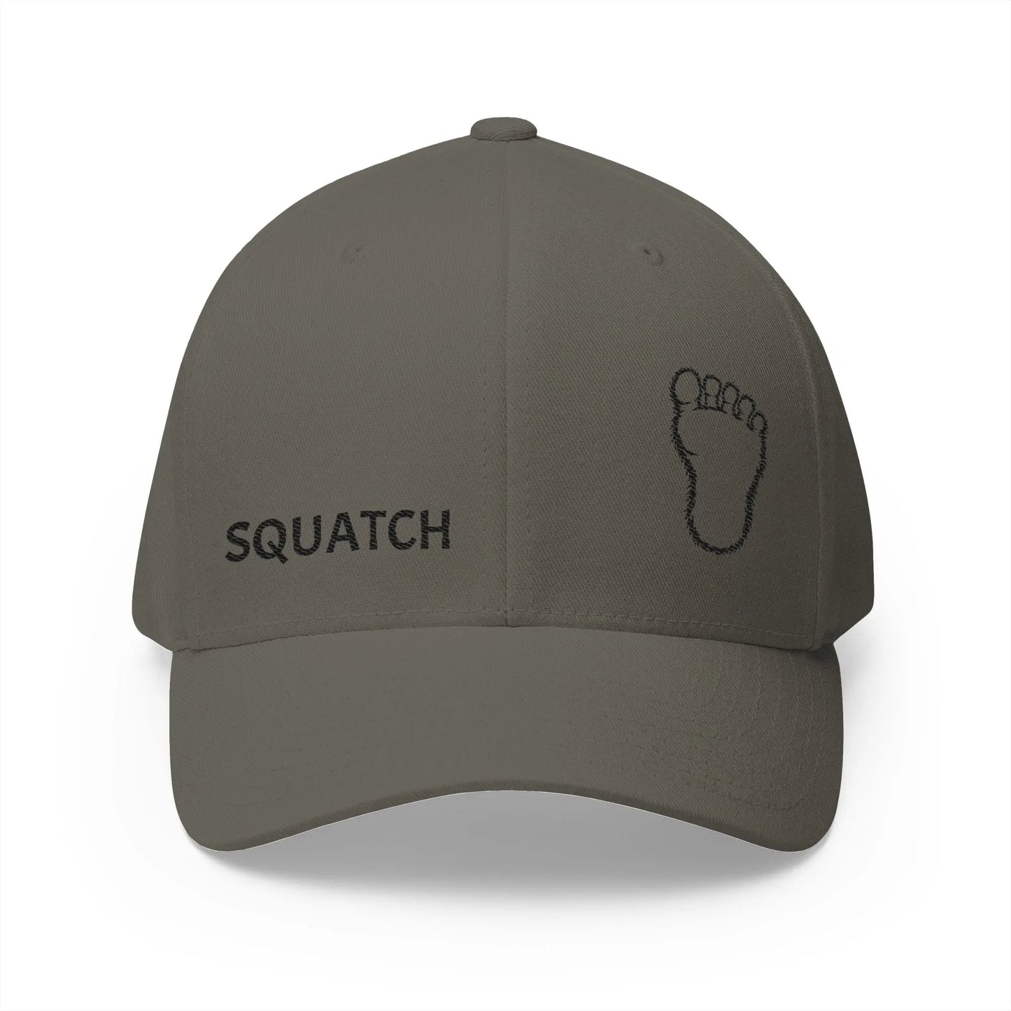 Embroidered Sasquatch Footprint Cap – Classic Low-Profile Adventure Hat