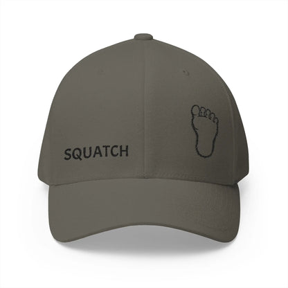 Embroidered Sasquatch Footprint Cap – Classic Low-Profile Adventure Hat