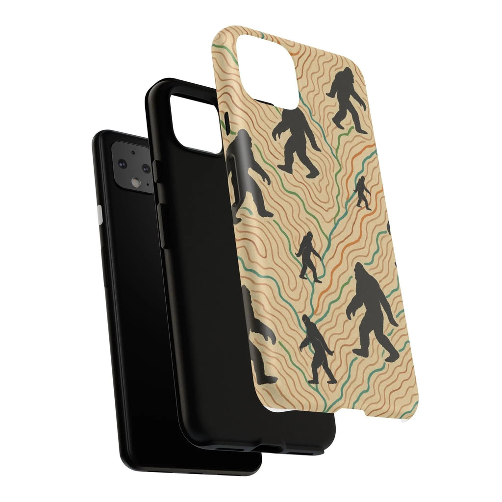 Bigfoot Phone Case – Durable Adventure Phone Case, Unique Nature Lover Gift, Outdoor Accessories Printify