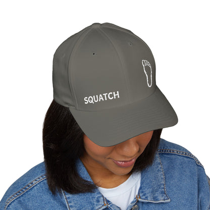 Embroidered Sasquatch Footprint – Classic Low-Profile Adventure Hat