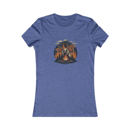 Mountain Adventure Women's Tee – Outdoor Graphic T-Shirt, Hiking Apparel, Nature Lover Gift for Her Printify