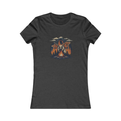Mountain Adventure Women's Tee – Outdoor Graphic T-Shirt, Hiking Apparel, Nature Lover Gift for Her Printify