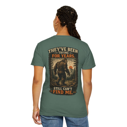 Don’t Track Me Bigfoot Shirt – Untrackable Sasquatch Outdoor Graphic Tee