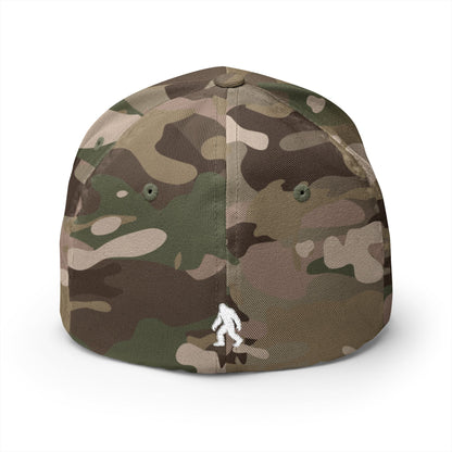 Embroidered Sasquatch Footprint – Classic Low-Profile Adventure Hat