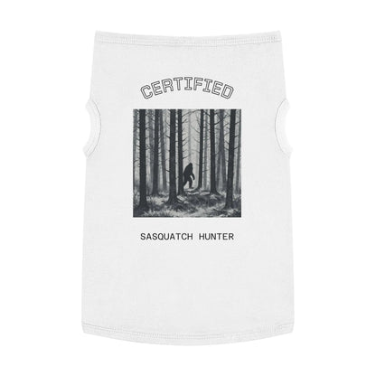 Certified Sasquatch Hunter Pet Tank Top Printify