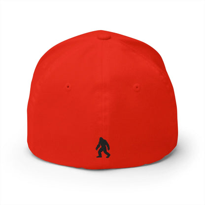 Embroidered Sasquatch Footprint Cap – Classic Low-Profile Adventure Hat