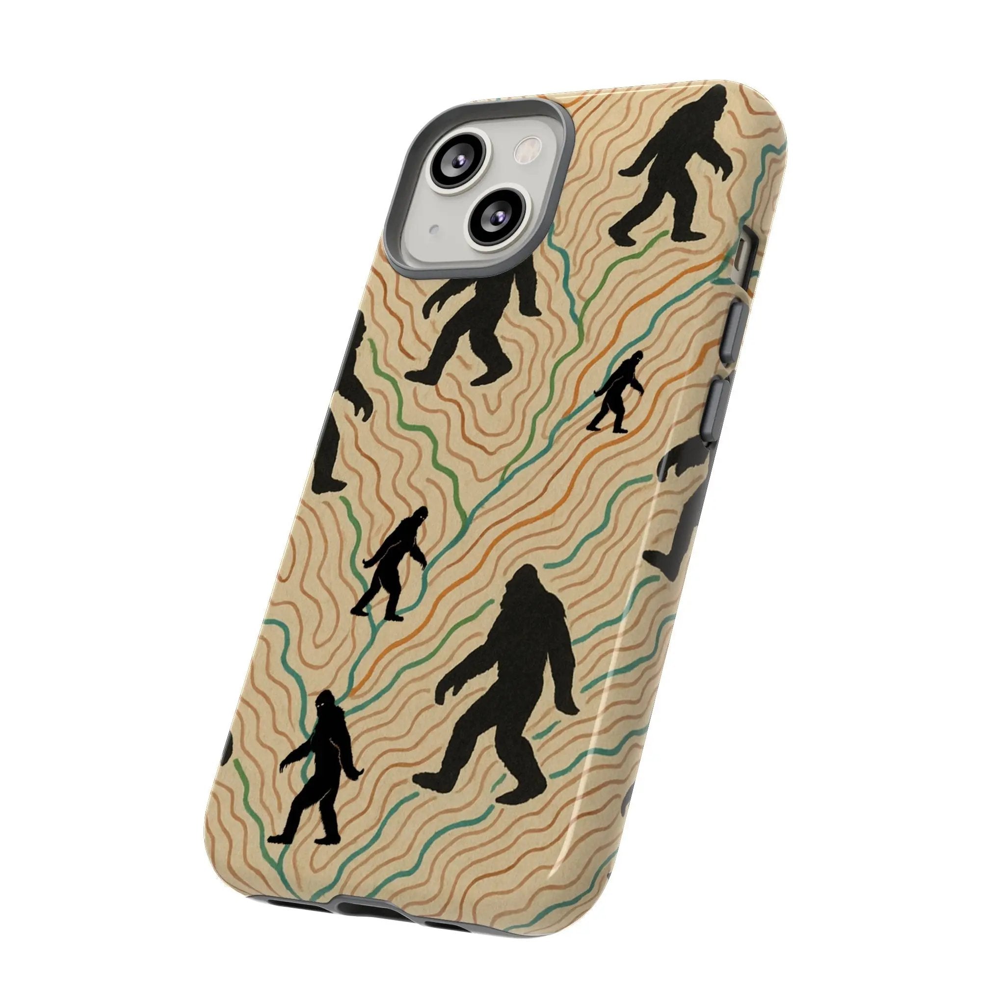 Bigfoot Phone Case – Durable Adventure Phone Case, Unique Nature Lover Gift, Outdoor Accessories Printify