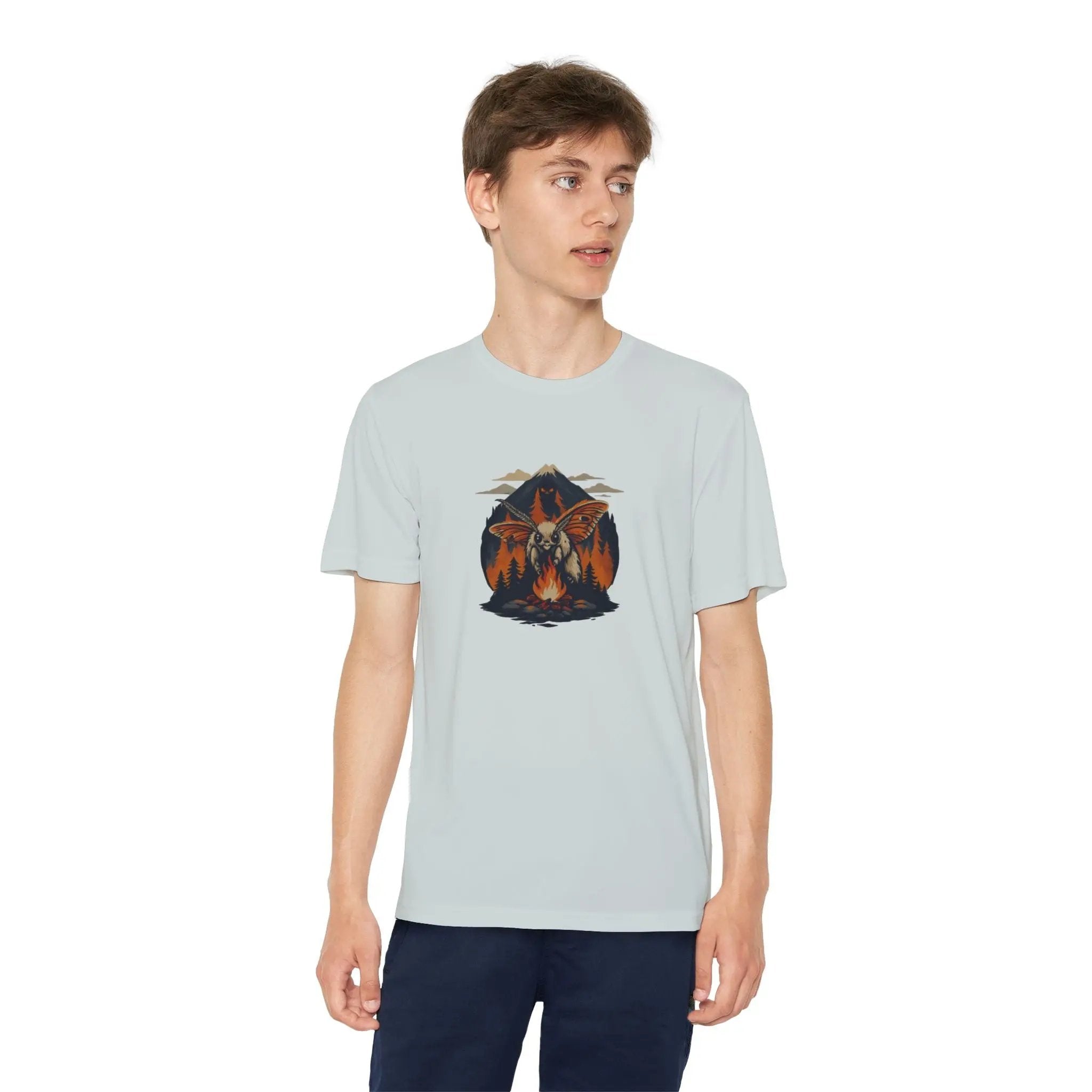 Youth Adventure Tee – Kids’ Mountain Design Outdoor & Hiking Shirt, Perfect Gift for Young Nature Lovers Printify