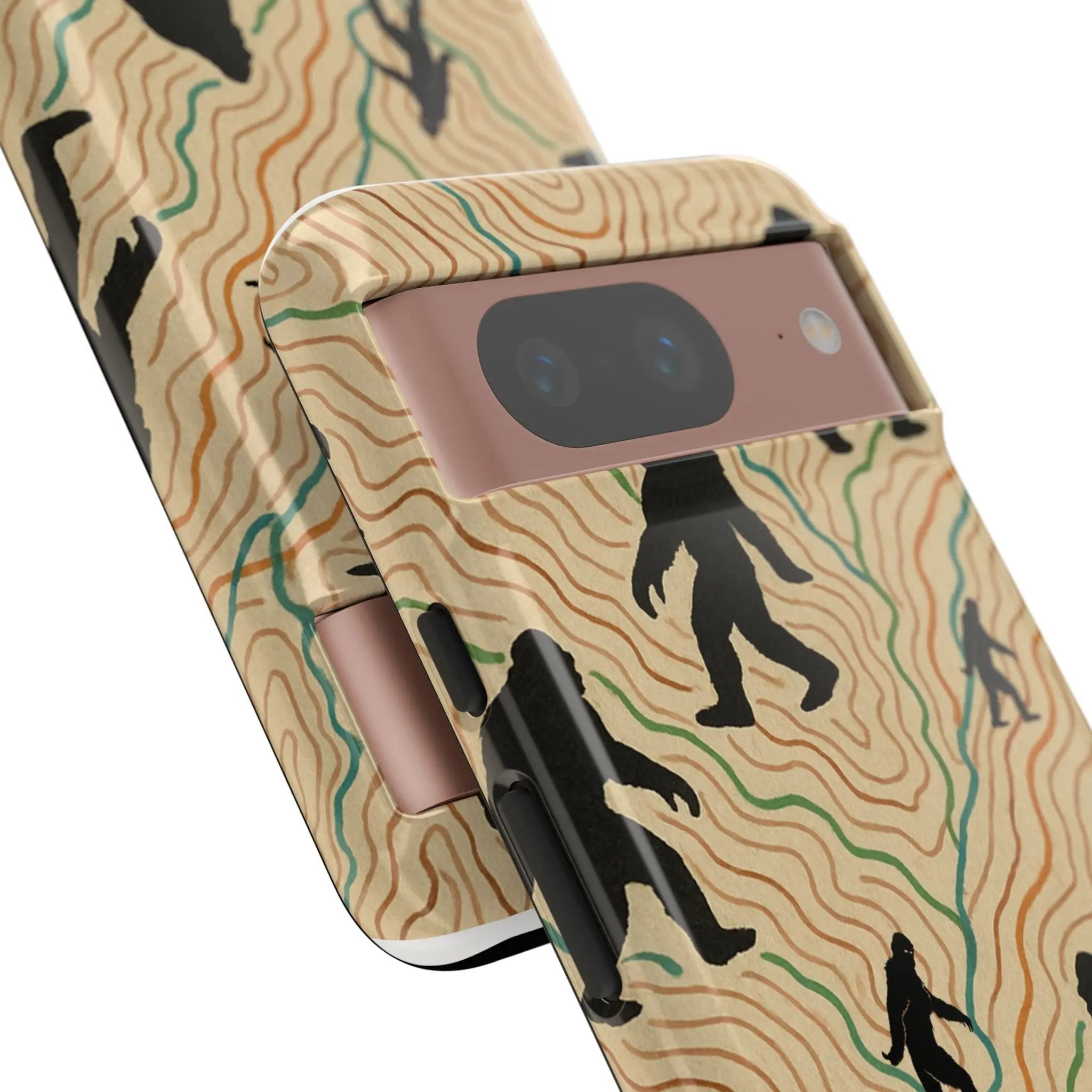 Bigfoot Phone Case – Durable Adventure Phone Case, Unique Nature Lover Gift, Outdoor Accessories Printify