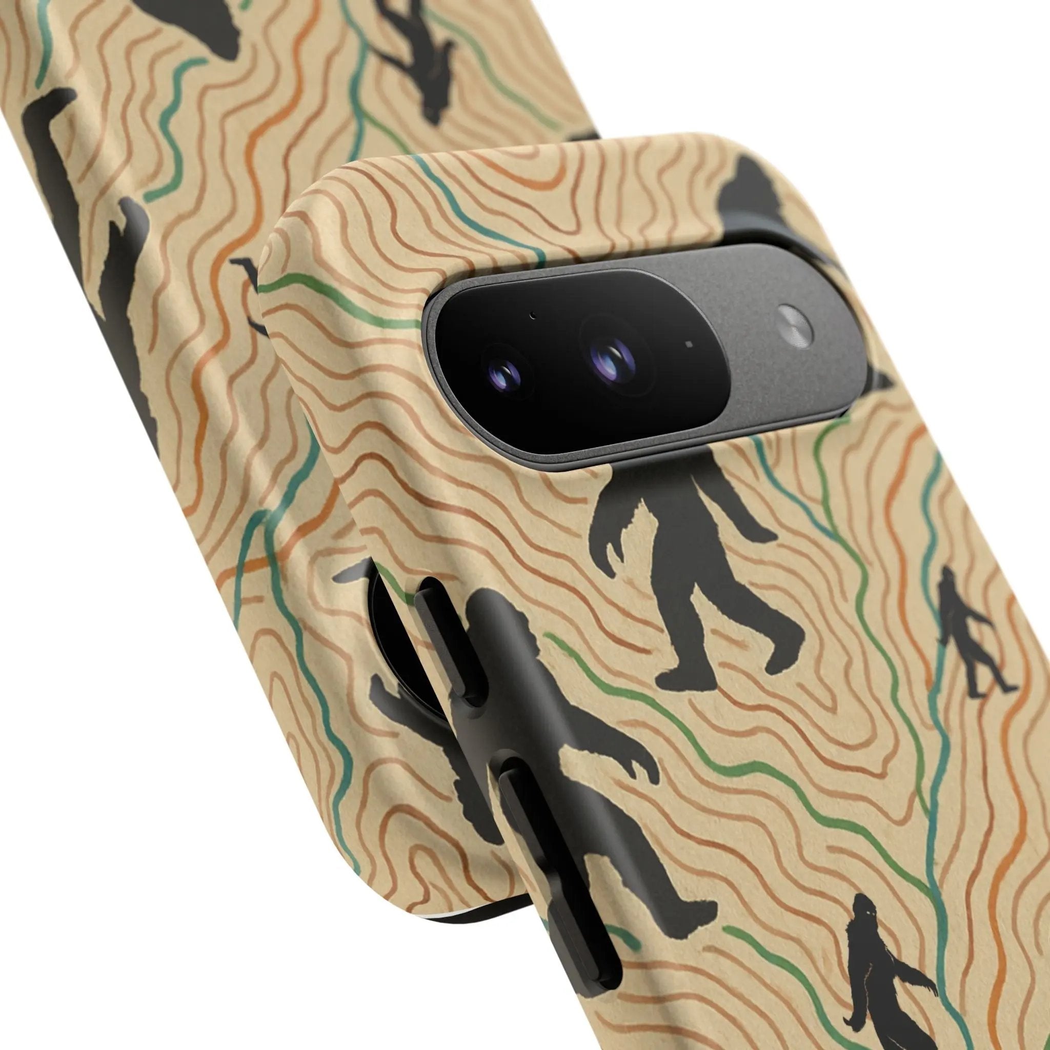 Bigfoot Phone Case – Durable Adventure Phone Case, Unique Nature Lover Gift, Outdoor Accessories Printify