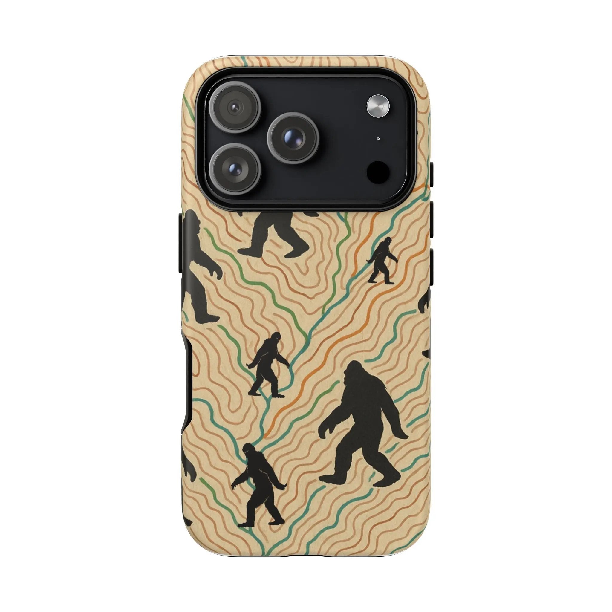 Bigfoot Phone Case – Durable Adventure Phone Case, Unique Nature Lover Gift, Outdoor Accessories Printify