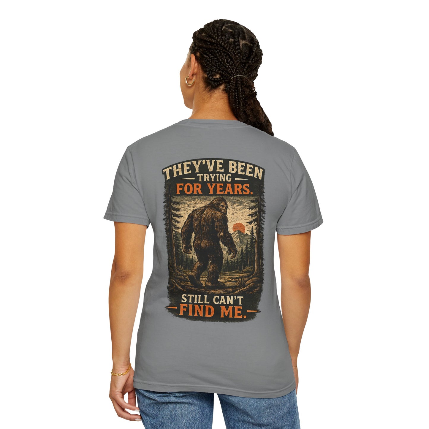 Don’t Track Me Bigfoot Shirt – Untrackable Sasquatch Outdoor Graphic Tee