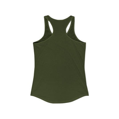 Sasquatch in the Meadow Racerback Tank