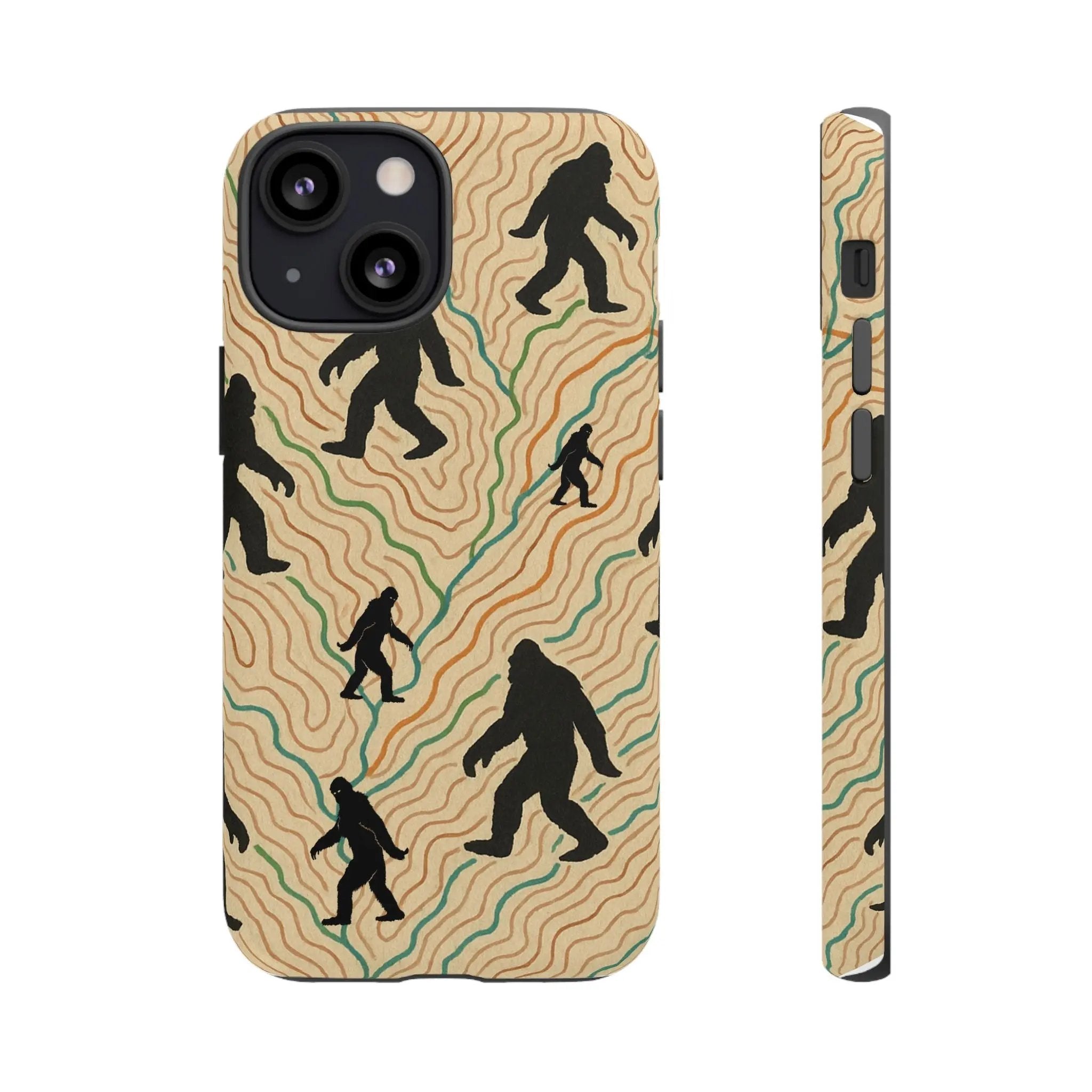 Bigfoot Phone Case – Durable Adventure Phone Case, Unique Nature Lover Gift, Outdoor Accessories Printify