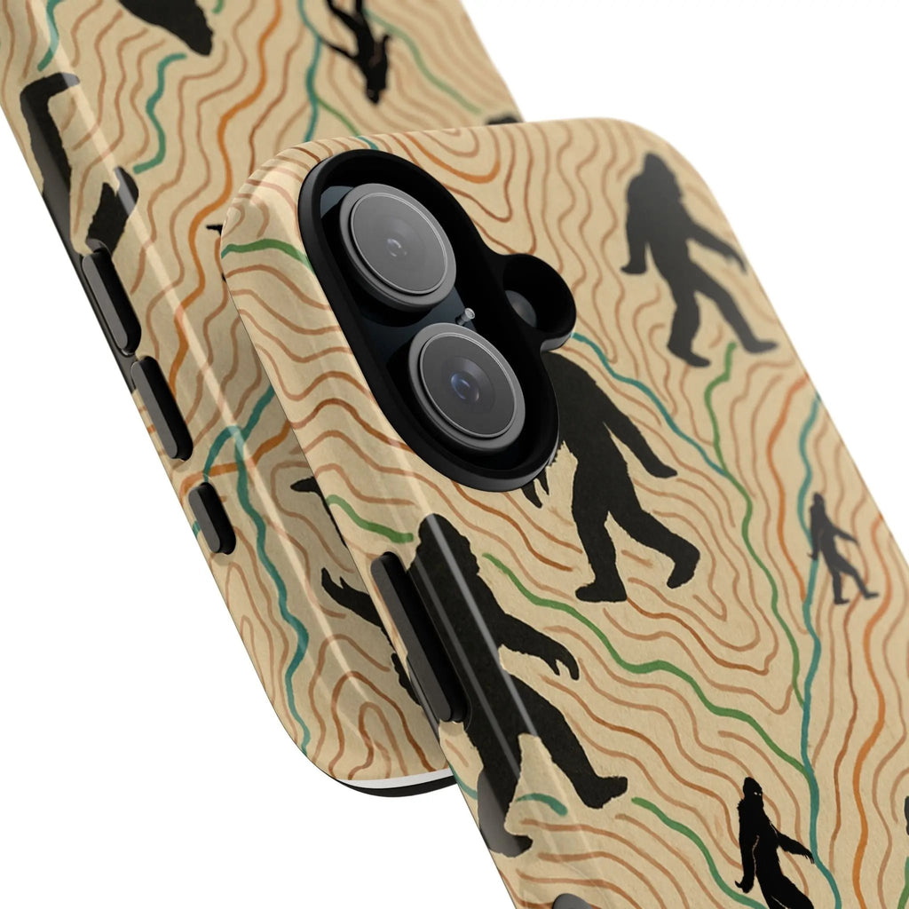 Bigfoot Phone Case – Durable Adventure Phone Case, Unique Nature Lover Gift, Outdoor Accessories Printify