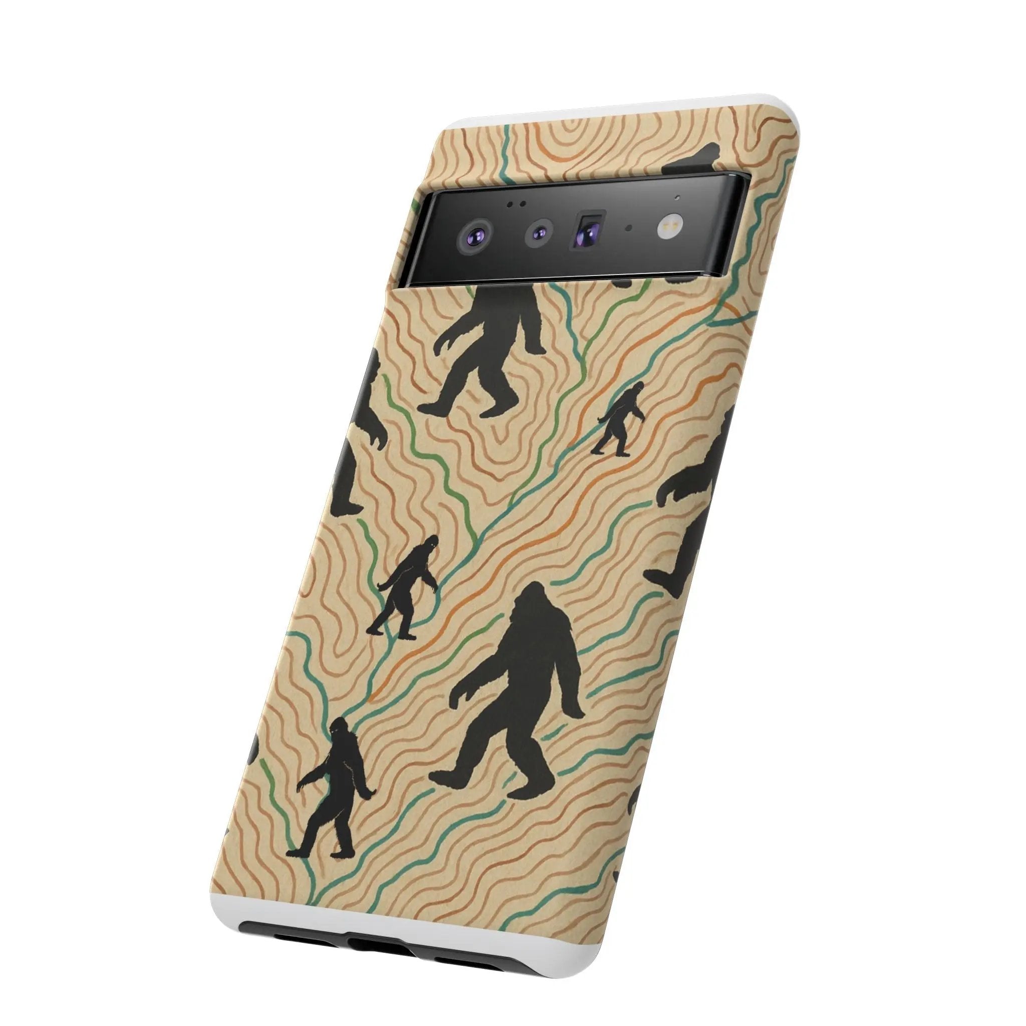 Bigfoot Phone Case – Durable Adventure Phone Case, Unique Nature Lover Gift, Outdoor Accessories Printify
