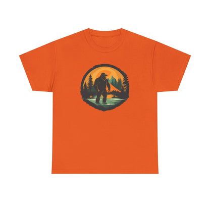 Bigfoot Adventure Tee – Unisex Cotton Shirt, Casual Outdoor & Wilderness Exploration Wear, Nature Lover Gift Printify