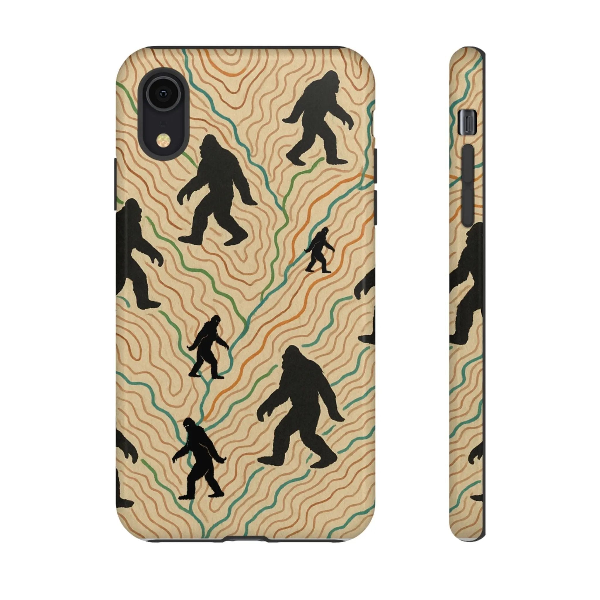 Bigfoot Phone Case – Durable Adventure Phone Case, Unique Nature Lover Gift, Outdoor Accessories Printify