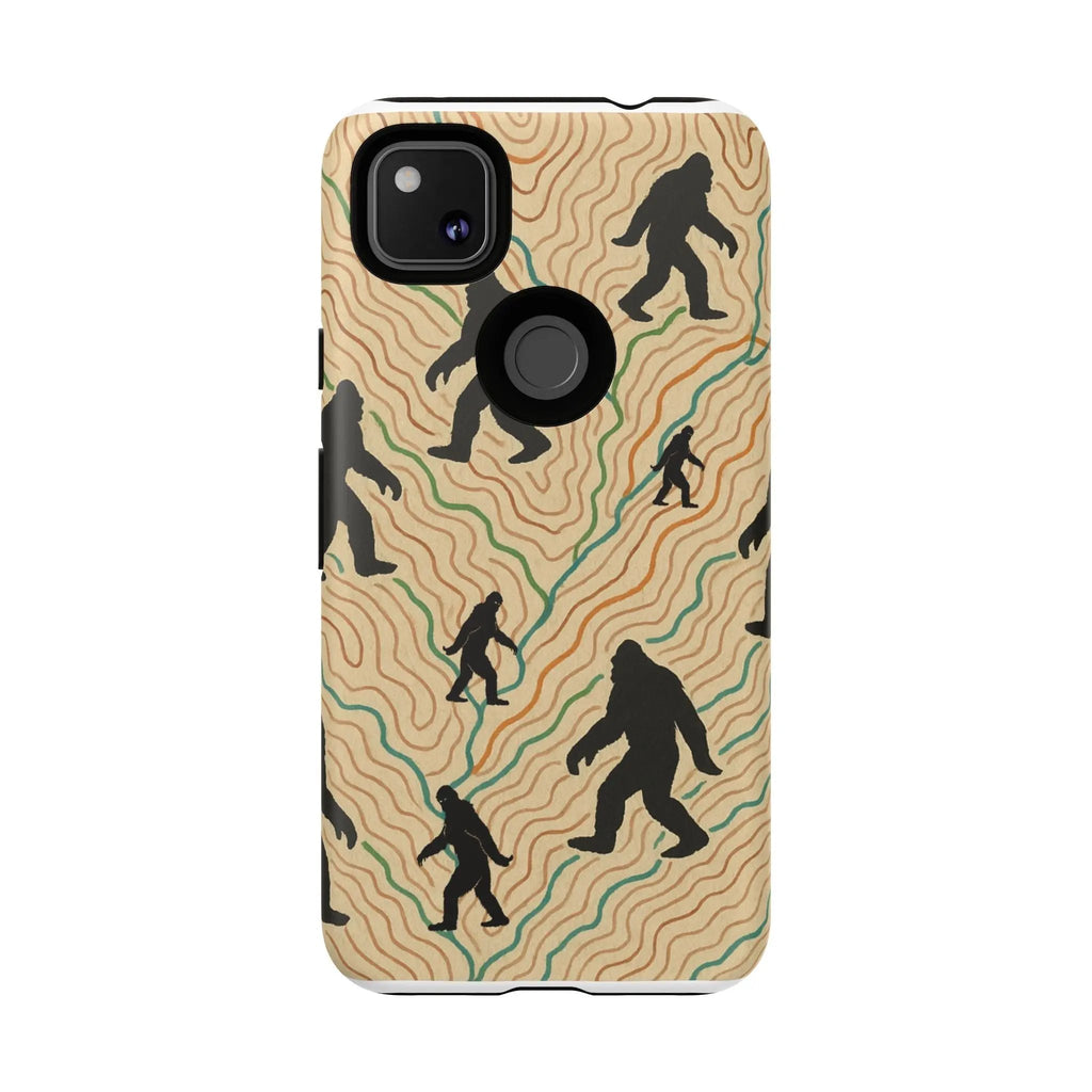 Bigfoot Phone Case – Durable Adventure Phone Case, Unique Nature Lover Gift, Outdoor Accessories Printify