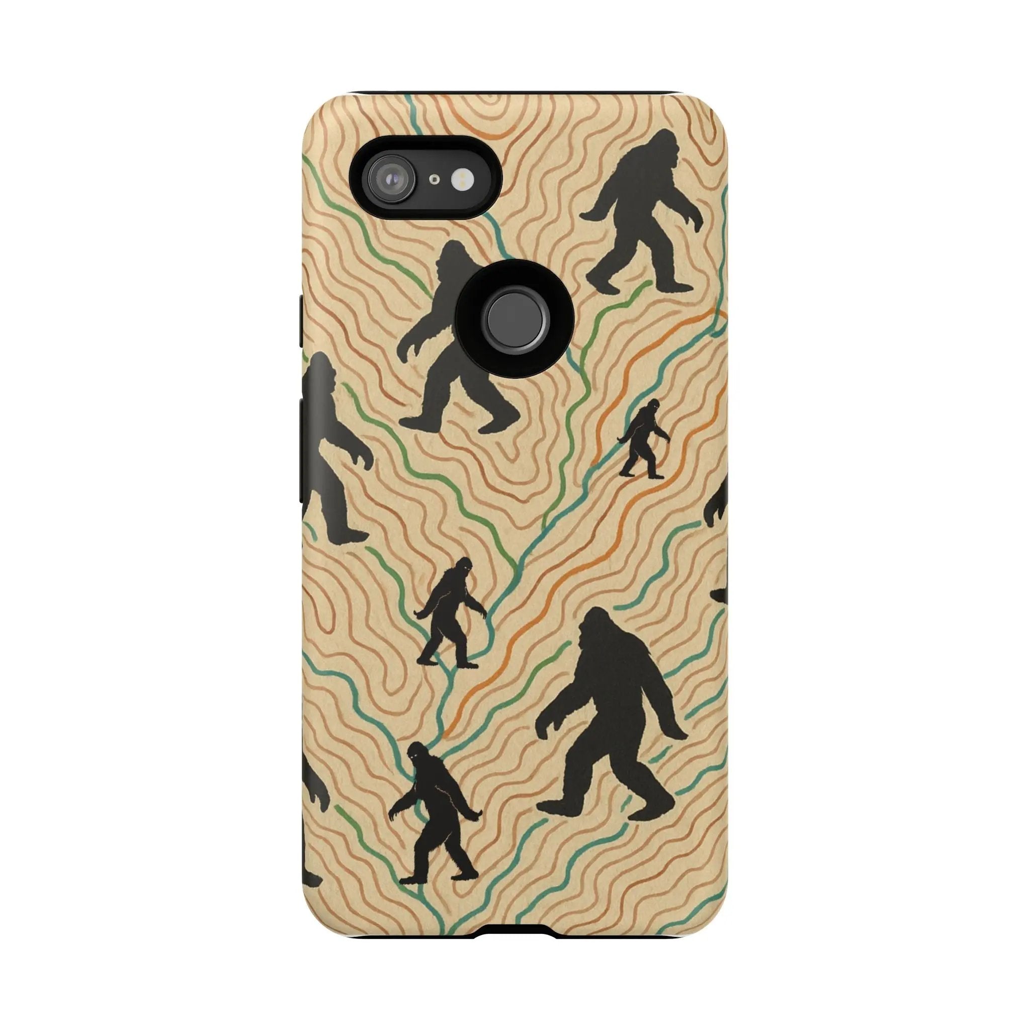 Bigfoot Phone Case – Durable Adventure Phone Case, Unique Nature Lover Gift, Outdoor Accessories Printify