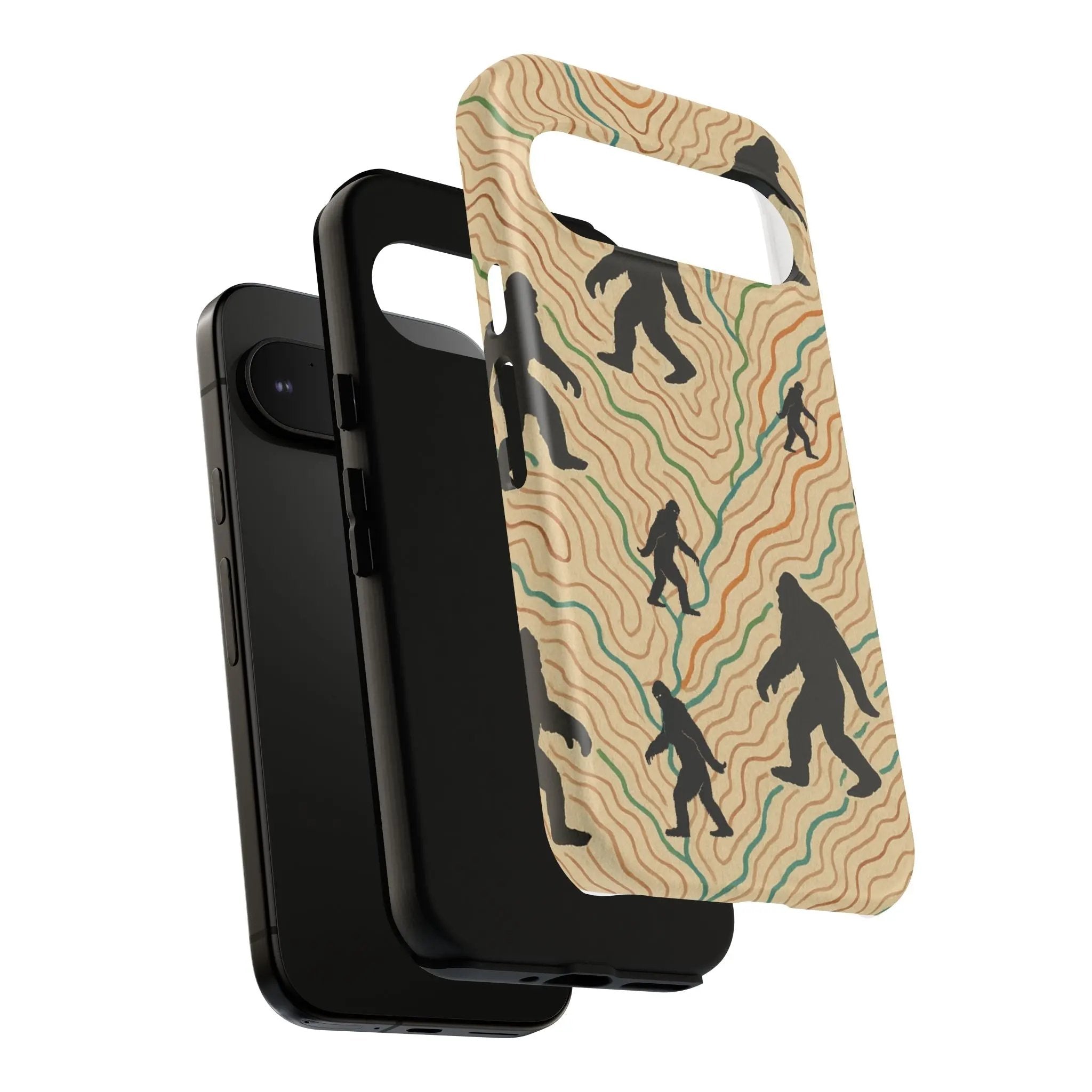 Bigfoot Phone Case – Durable Adventure Phone Case, Unique Nature Lover Gift, Outdoor Accessories Printify