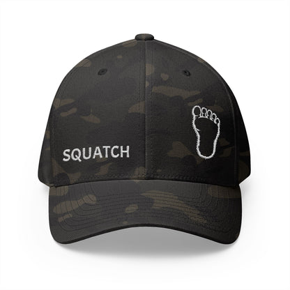 Embroidered Sasquatch Footprint – Classic Low-Profile Adventure Hat
