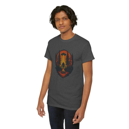 Nature-Inspired Adventure Tee – Unisex Cotton Camping & Outdoor Shirt, Perfect Gift for Nature Lovers Printify