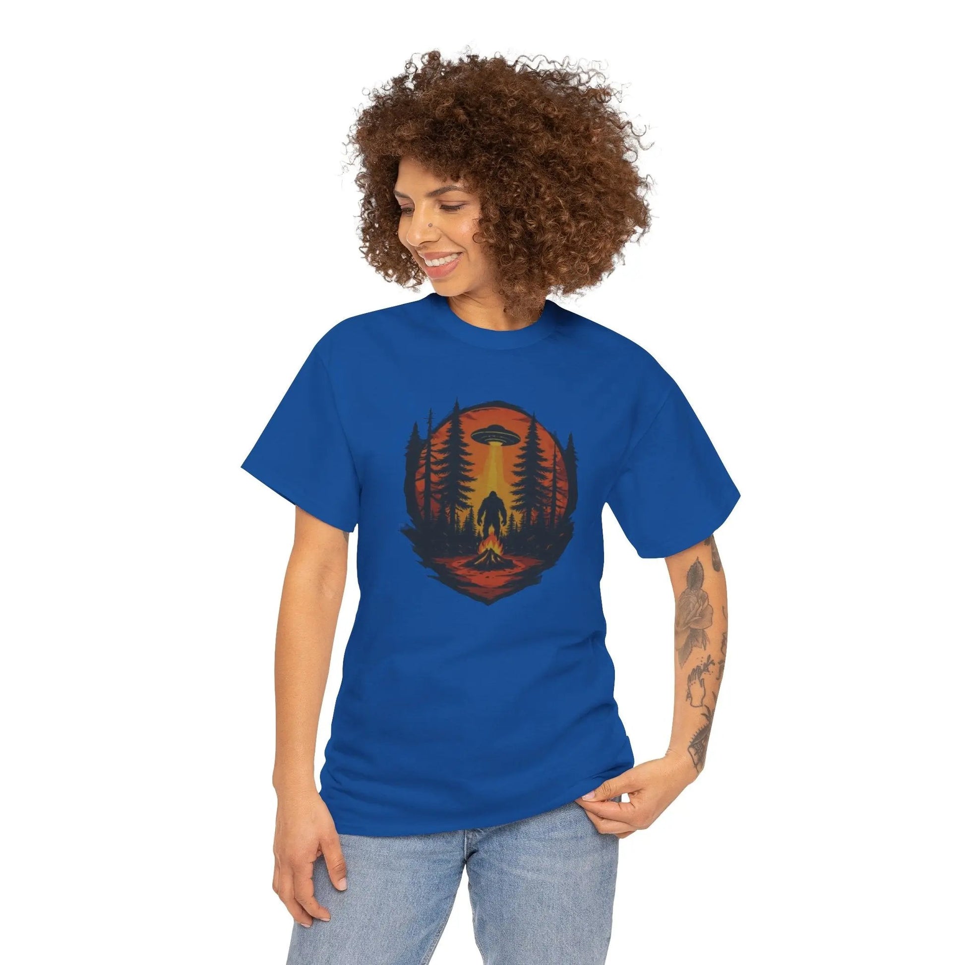 Nature-Inspired Adventure Tee – Unisex Cotton Camping & Outdoor Shirt, Perfect Gift for Nature Lovers Printify