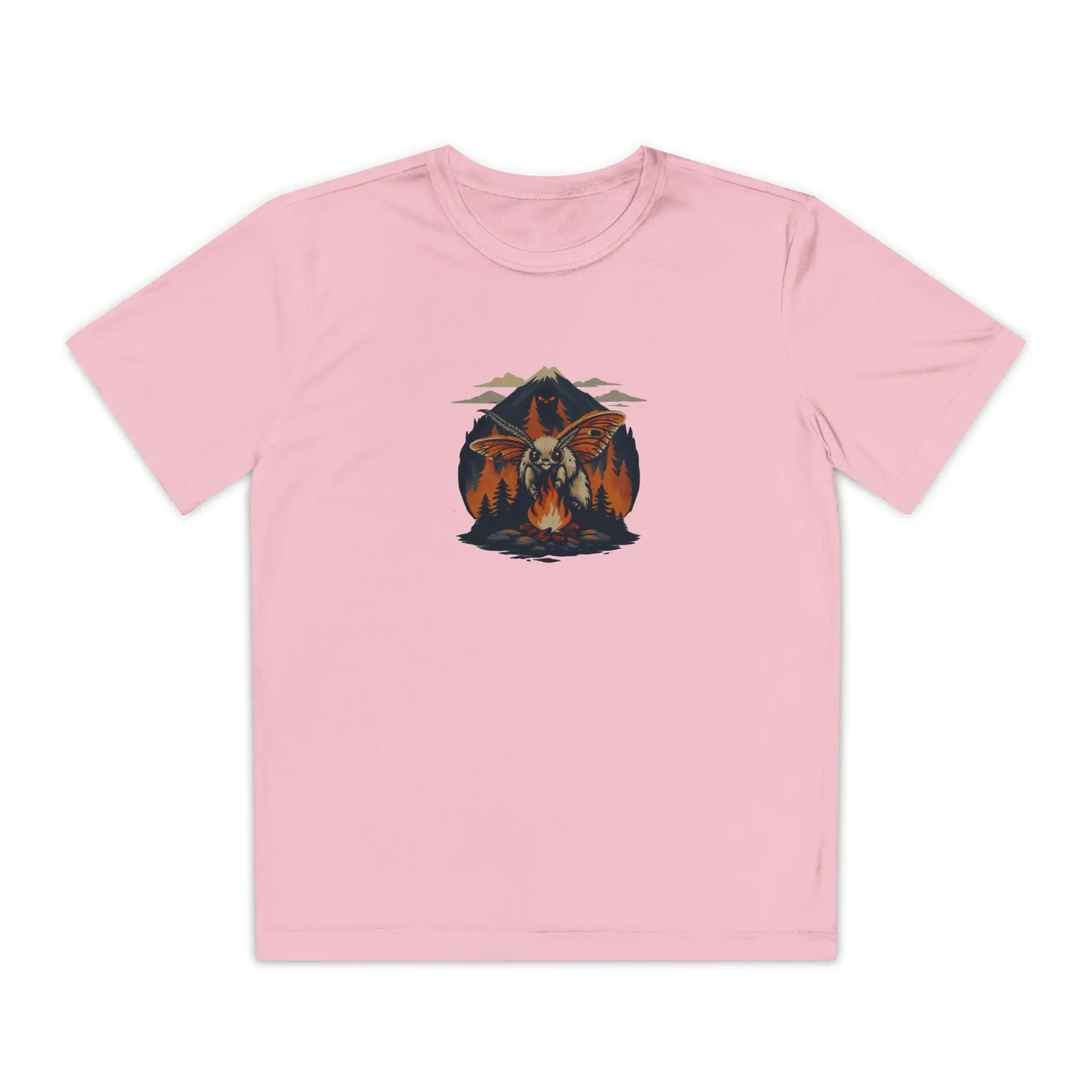 Youth Adventure Tee – Kids’ Mountain Design Outdoor & Hiking Shirt, Perfect Gift for Young Nature Lovers Printify