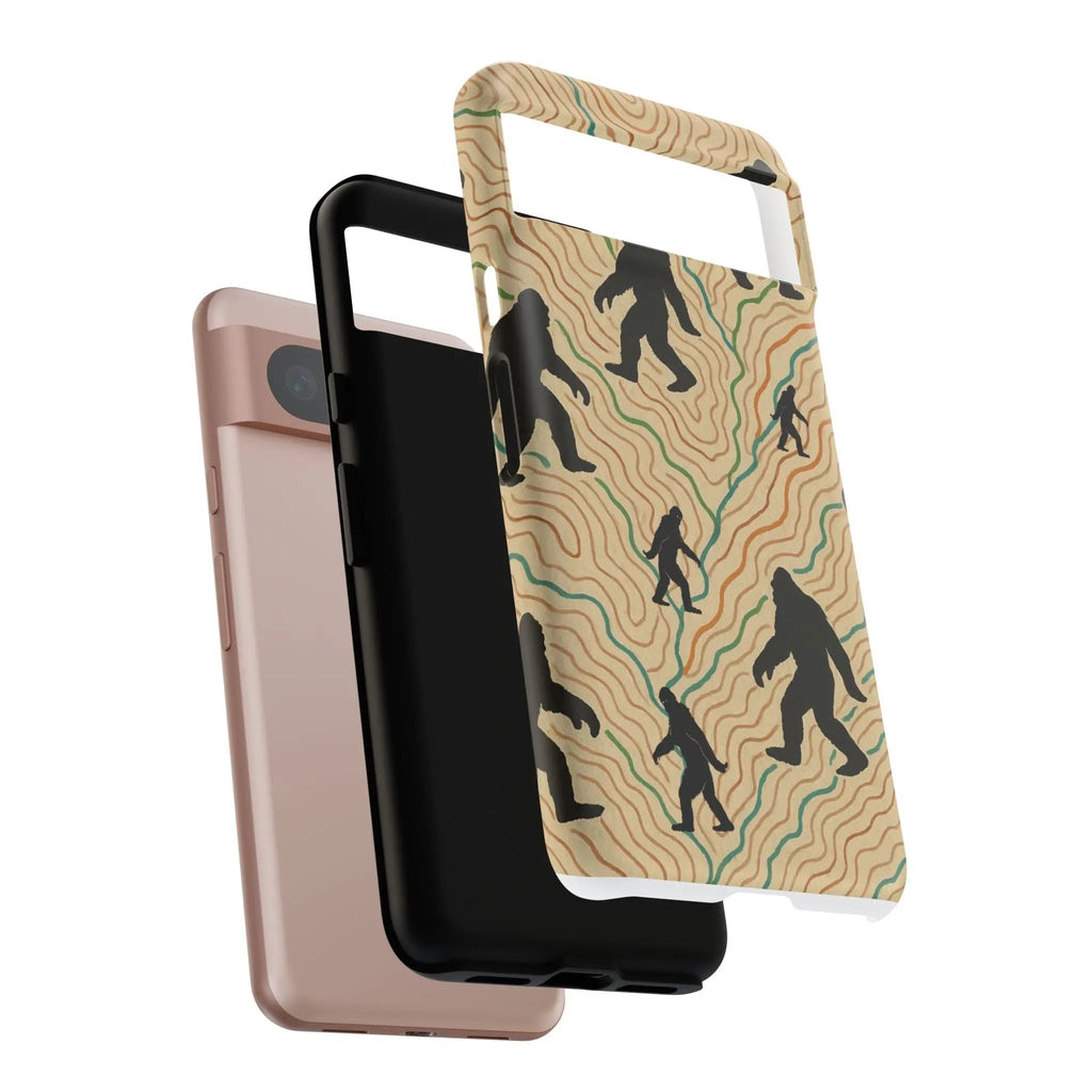 Bigfoot Phone Case – Durable Adventure Phone Case, Unique Nature Lover Gift, Outdoor Accessories Printify