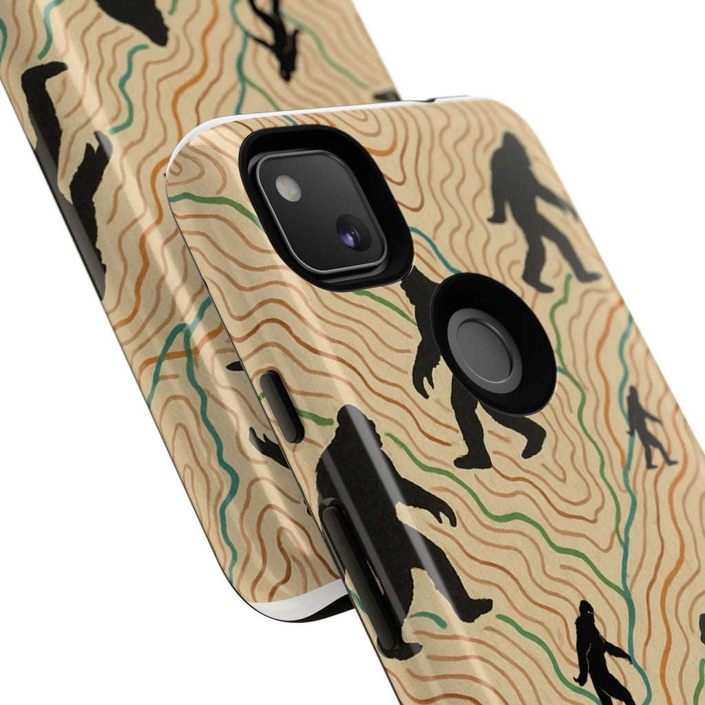 Bigfoot Phone Case – Durable Adventure Phone Case, Unique Nature Lover Gift, Outdoor Accessories Printify