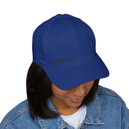 Embroidered Sasquatch Footprint Cap – Classic Low-Profile Adventure Hat