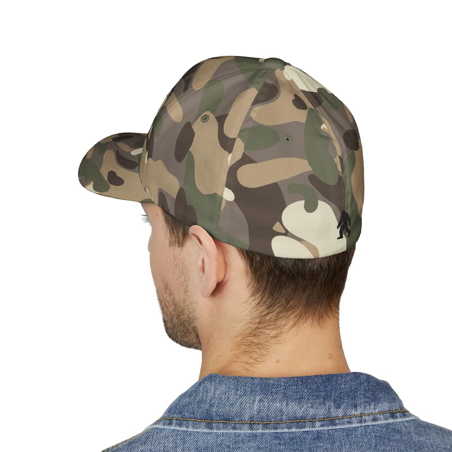 Embroidered Sasquatch Footprint Cap – Classic Low-Profile Adventure Hat