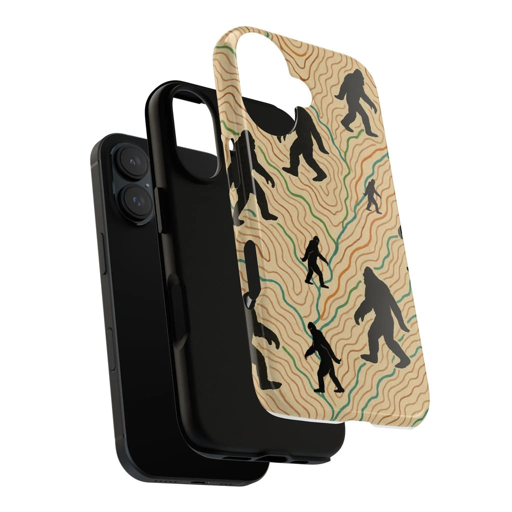 Bigfoot Phone Case – Durable Adventure Phone Case, Unique Nature Lover Gift, Outdoor Accessories Printify