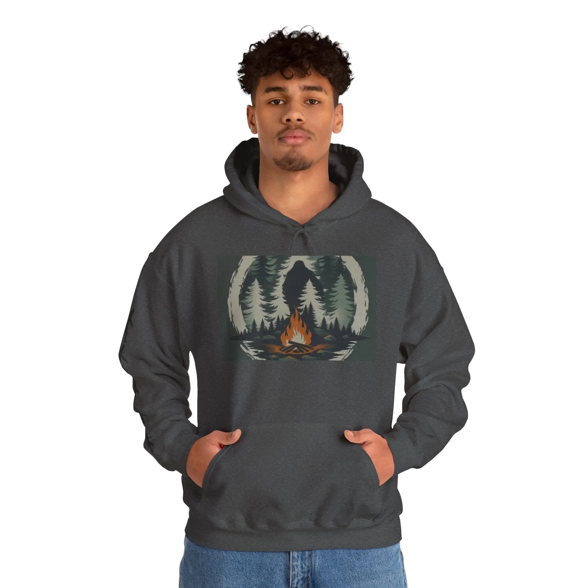Nature-Inspired Adventure Hoodie – Unisex Heavy Blend™ Sweatshirt, Hiking & Camping Gift, Travel and Outdoor Apparel Printify