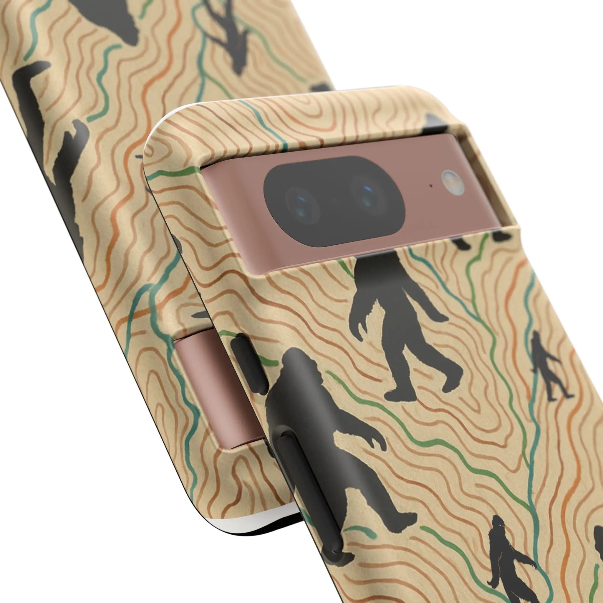 Bigfoot Phone Case – Durable Adventure Phone Case, Unique Nature Lover Gift, Outdoor Accessories Printify