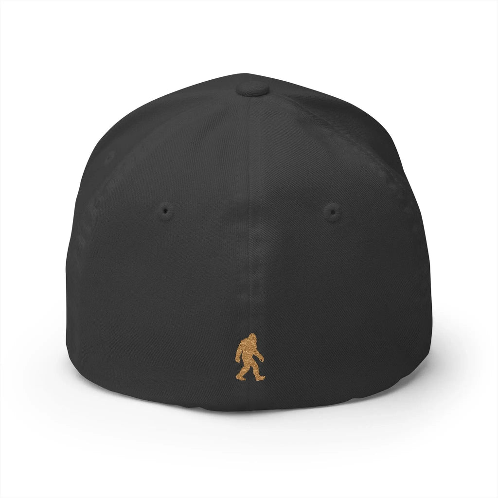Sasquatch Embroidered Cap – Outdoor Adventure Hat, Bigfoot Enthusiast Gift, Hiking & Casual Wear Printify