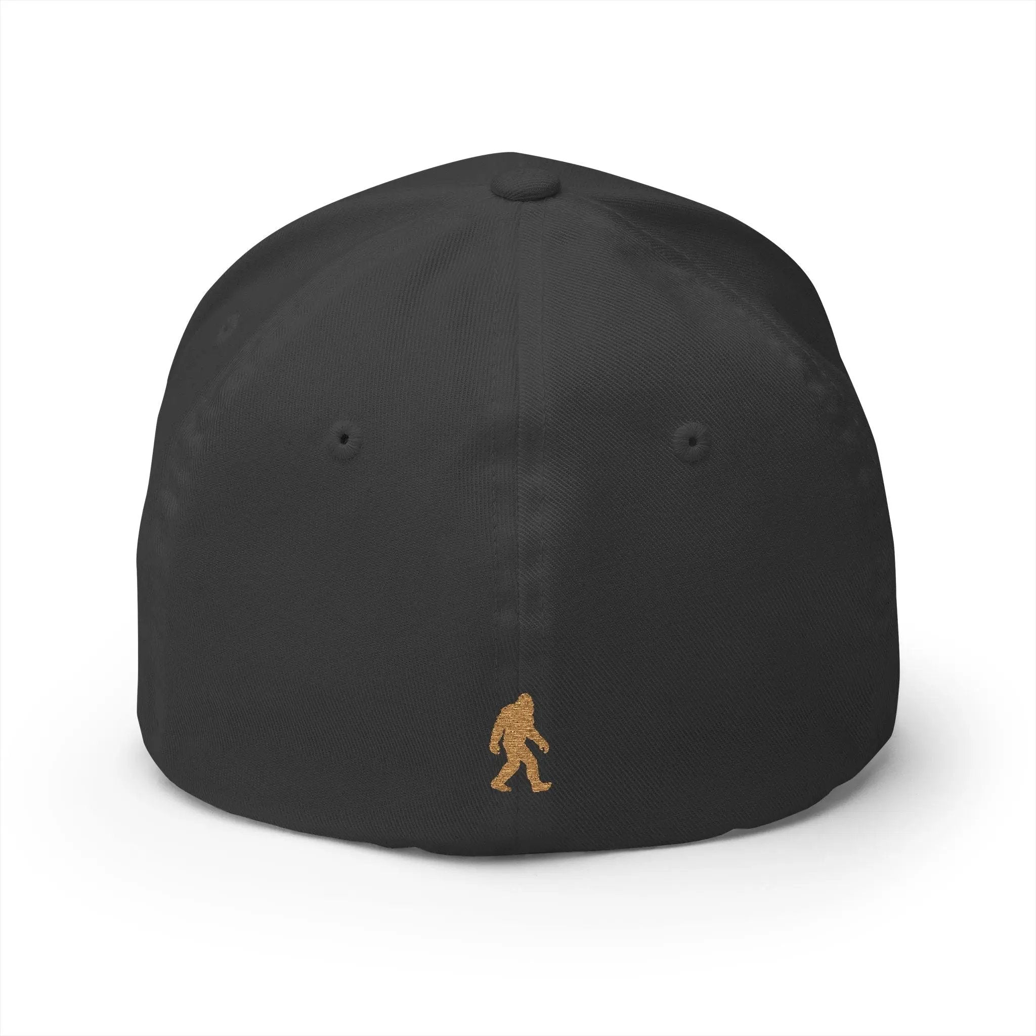 Sasquatch Embroidered Cap – Outdoor Adventure Hat, Bigfoot Enthusiast Gift, Hiking & Casual Wear Printify