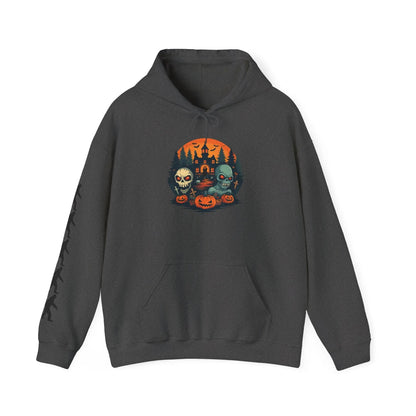 Halloween Hooded Sweatshirt – Unisex Heavy Blend™ Hoodie, Spooky Costume & Cozy Fall Layer, Gift for Halloween Lovers Printify