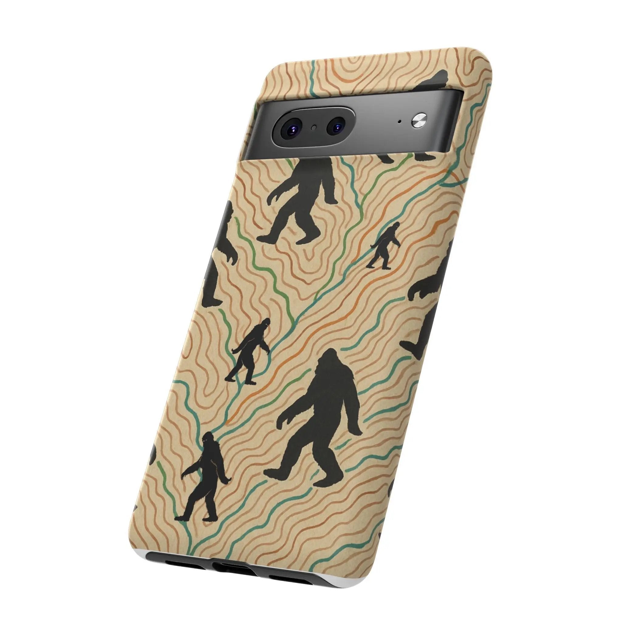 Bigfoot Phone Case – Durable Adventure Phone Case, Unique Nature Lover Gift, Outdoor Accessories Printify