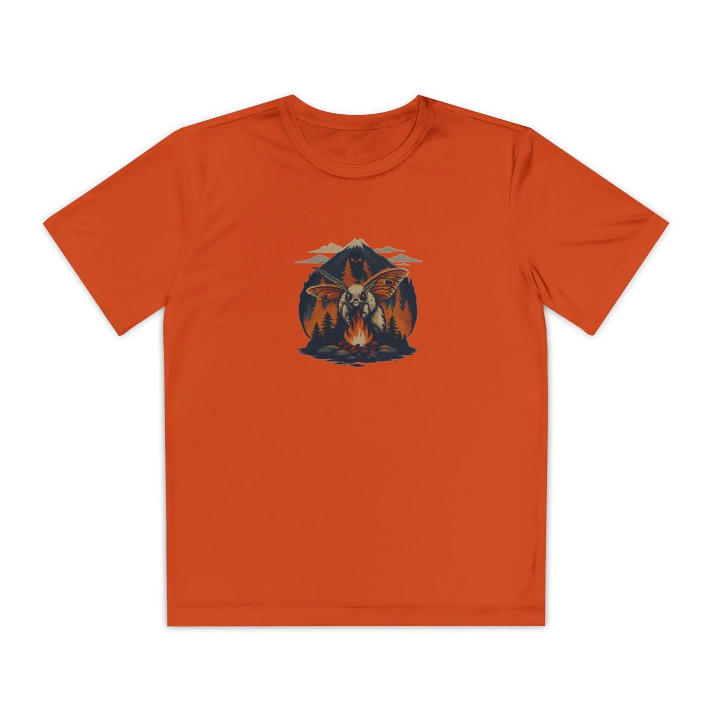 Youth Adventure Tee – Kids’ Mountain Design Outdoor & Hiking Shirt, Perfect Gift for Young Nature Lovers Printify