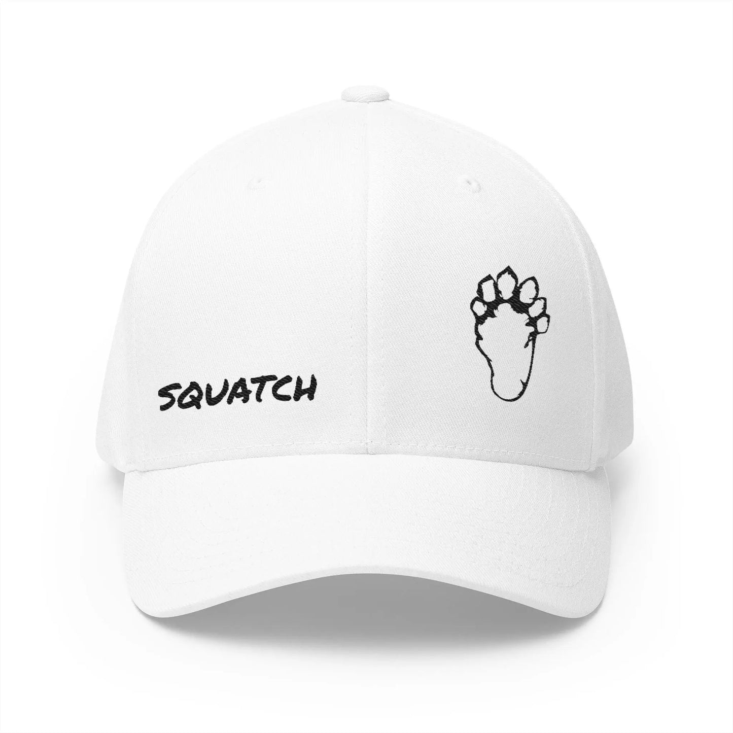 Embroidered Sasquatch Footprint Cap – Classic Low-Profile Adventure Hat Printify