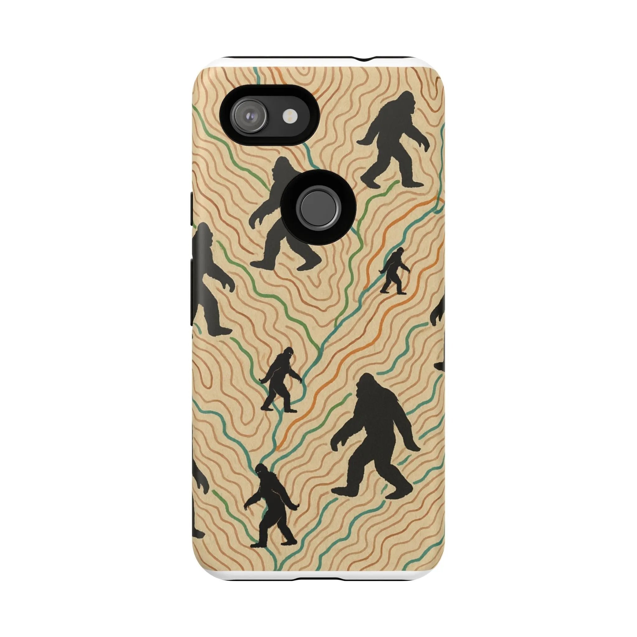 Bigfoot Phone Case – Durable Adventure Phone Case, Unique Nature Lover Gift, Outdoor Accessories Printify