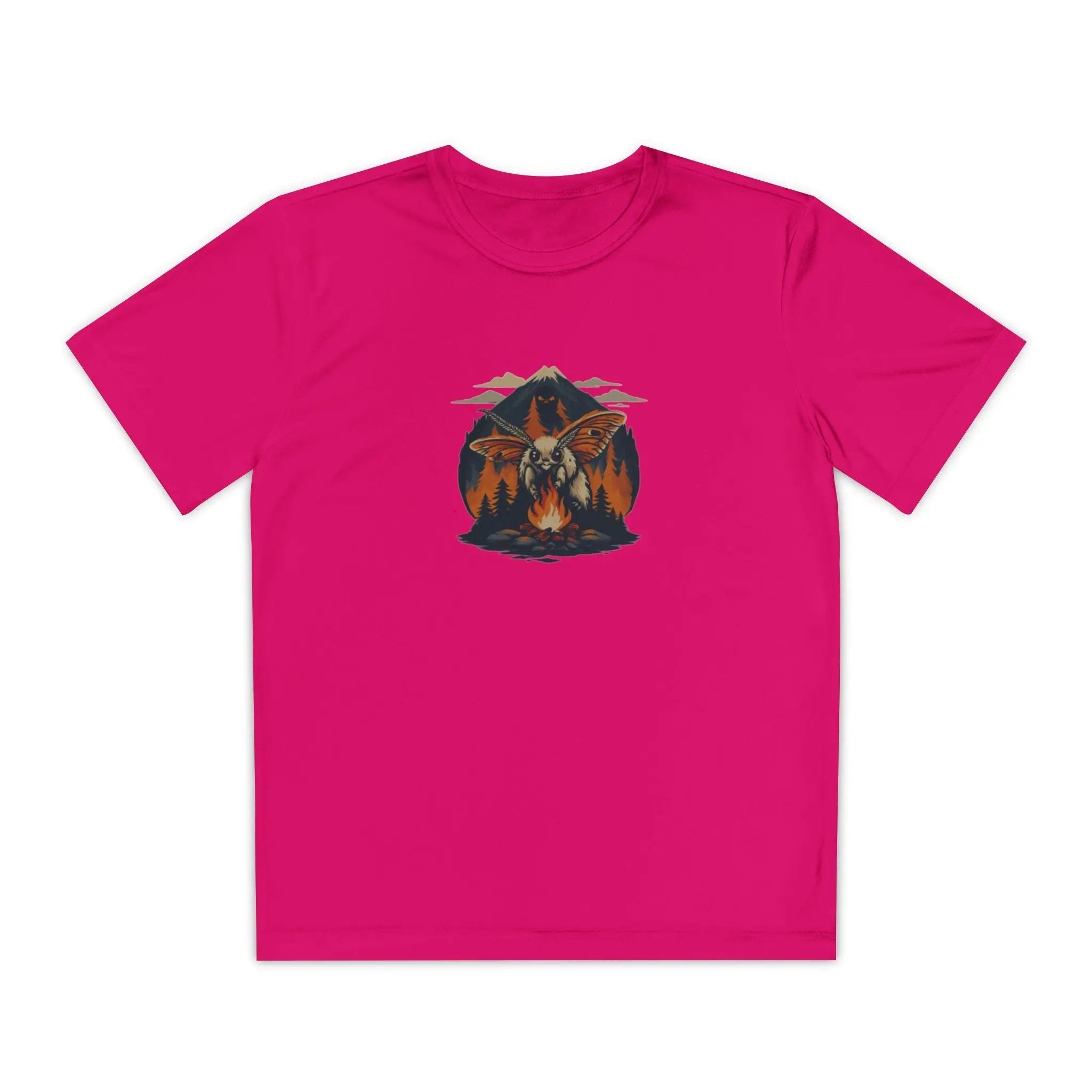 Youth Adventure Tee – Kids’ Mountain Design Outdoor & Hiking Shirt, Perfect Gift for Young Nature Lovers Printify