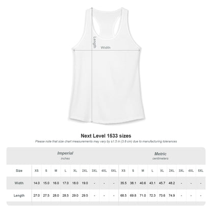 Sasquatch in the Meadow Racerback Tank