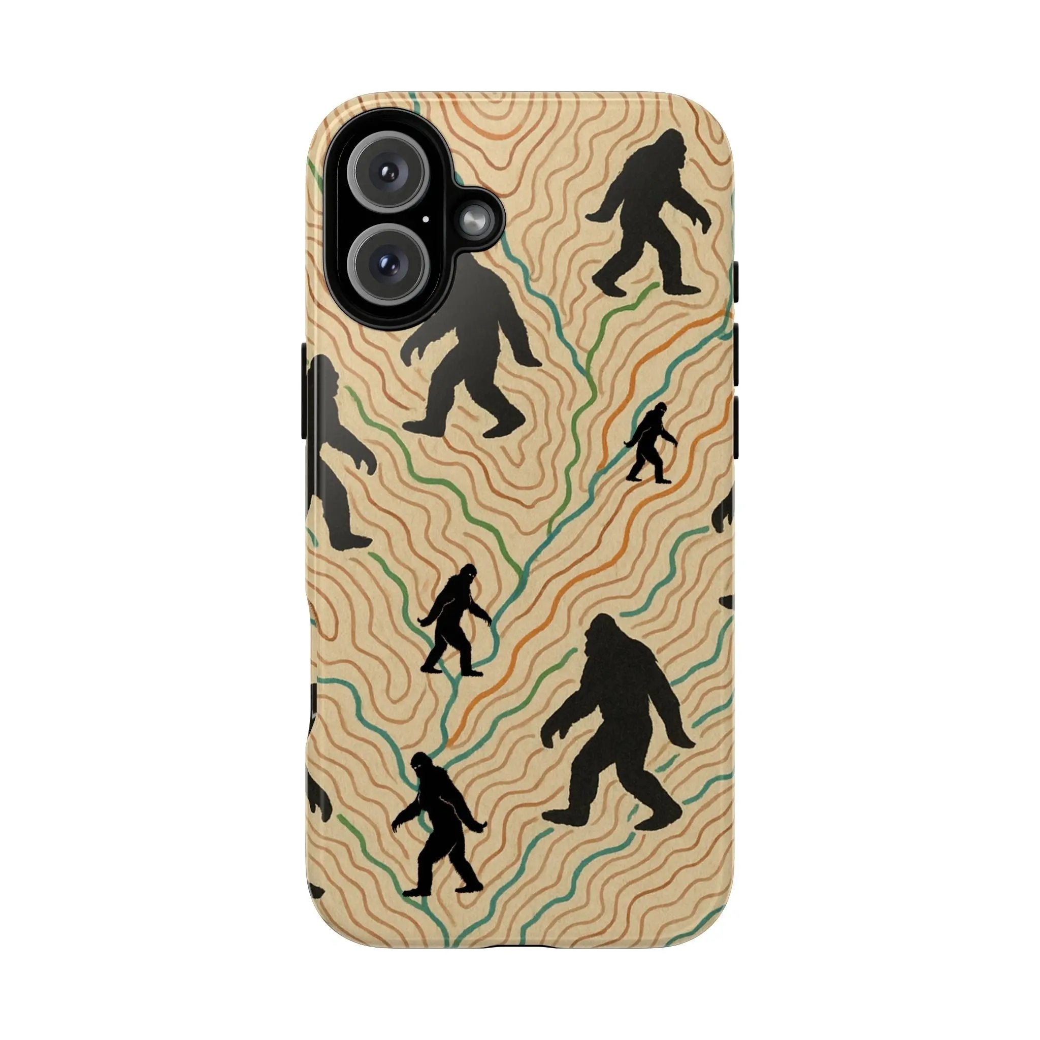 Bigfoot Phone Case – Durable Adventure Phone Case, Unique Nature Lover Gift, Outdoor Accessories Printify