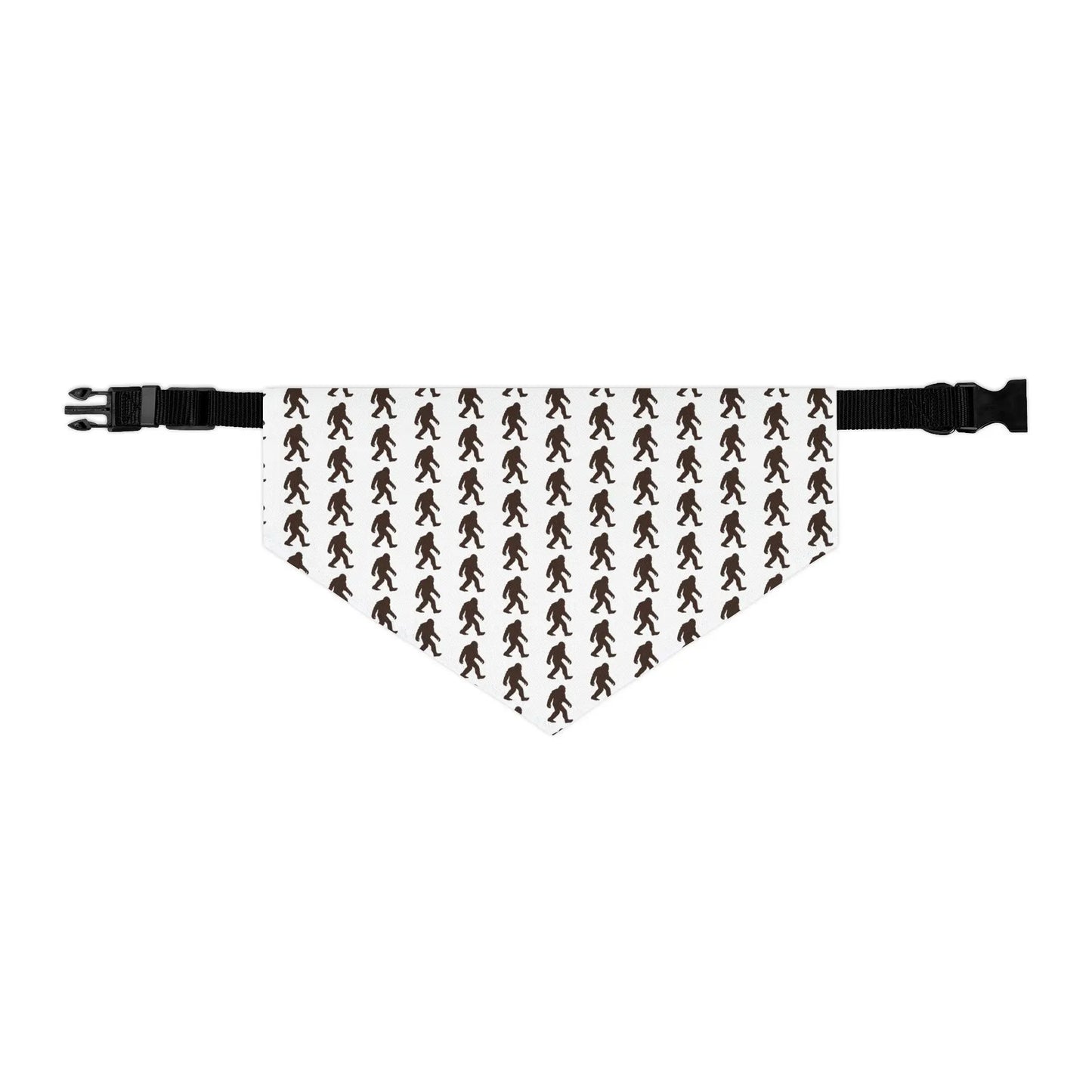 Sasquatch Pattern Pet Bandana Collar Printify